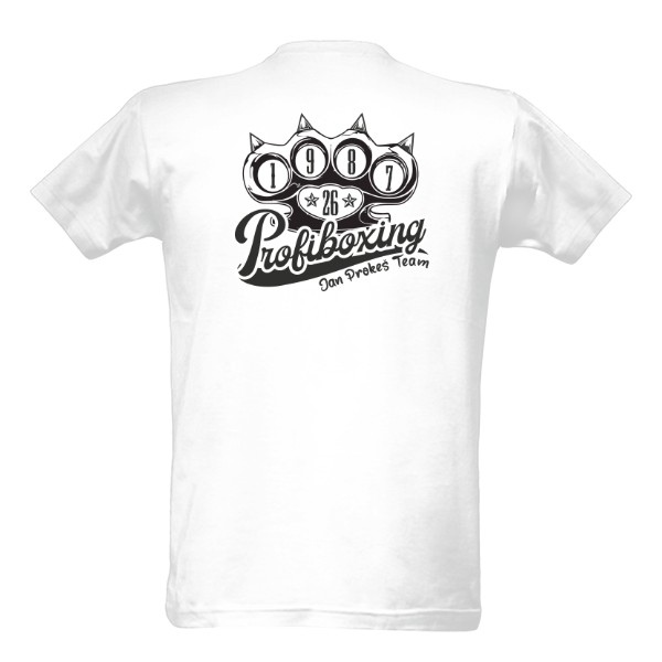 Tričko s potiskem Triko potisk nazadech 